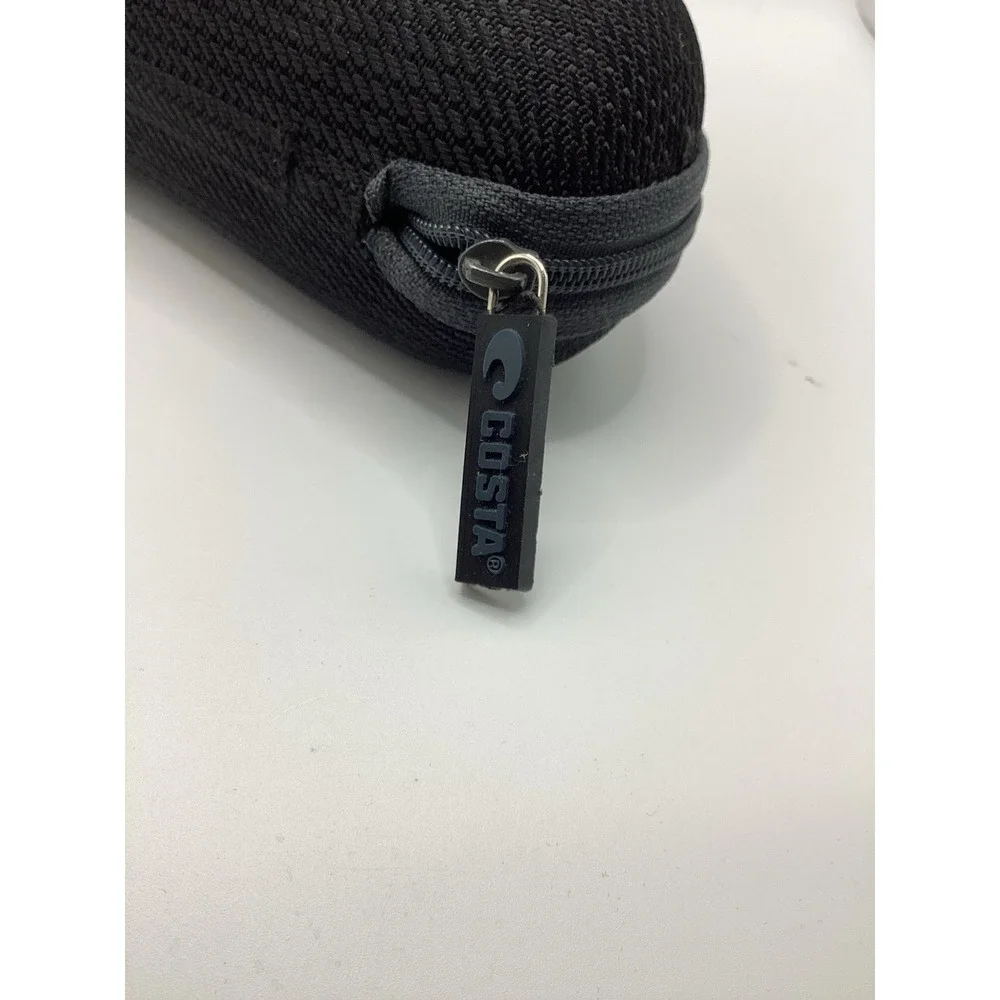 COSTA DEL MAR Sunglasses Case Zip-up Hard Clamshell Holder